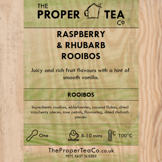 Raspberry & Rhubarb Rooibos