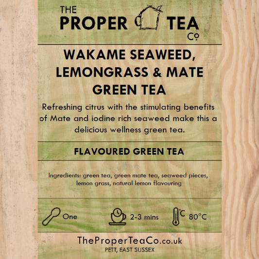 Wakame Seaweed, Lemongrass & Maté Green Tea