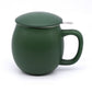 Dark Green (Matt Glaze) S2 Porcelain Mug & Infuser