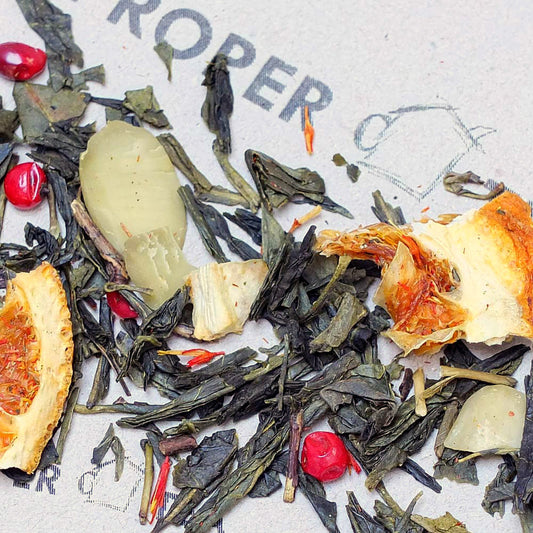 Almond & Orange Green Tea Blend - 25g Gift Tin